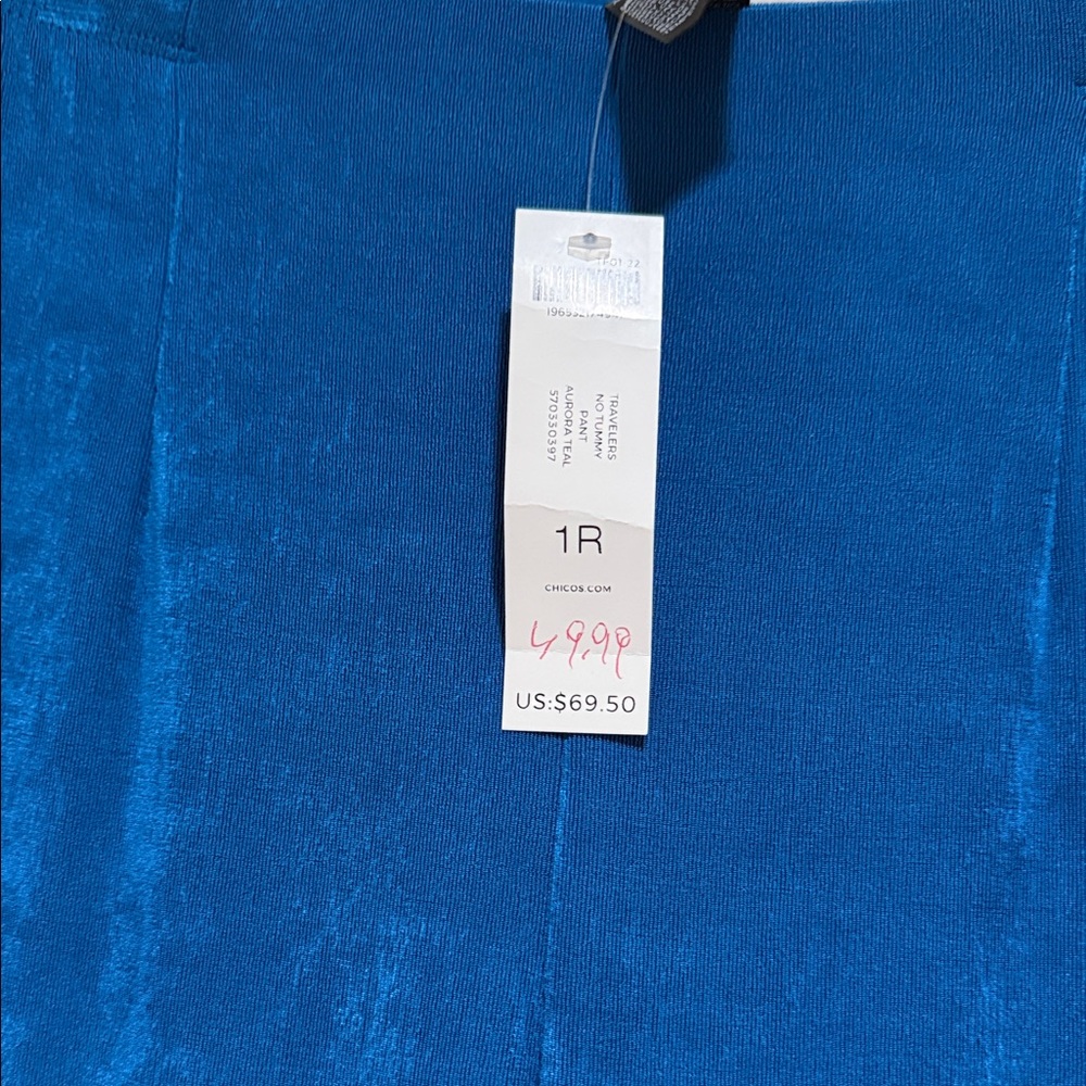 Chico's Blue Women's Pants - Picture 2 of 2